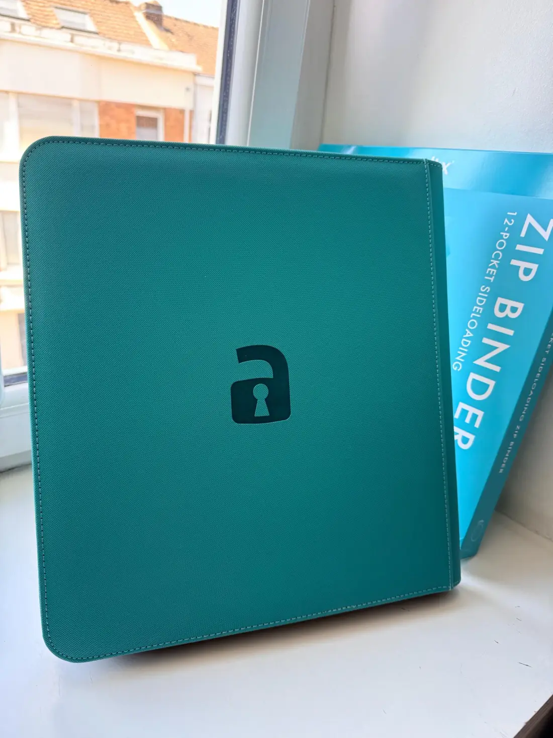 Custom handpainted Dragonite Pokémon VaultX binder